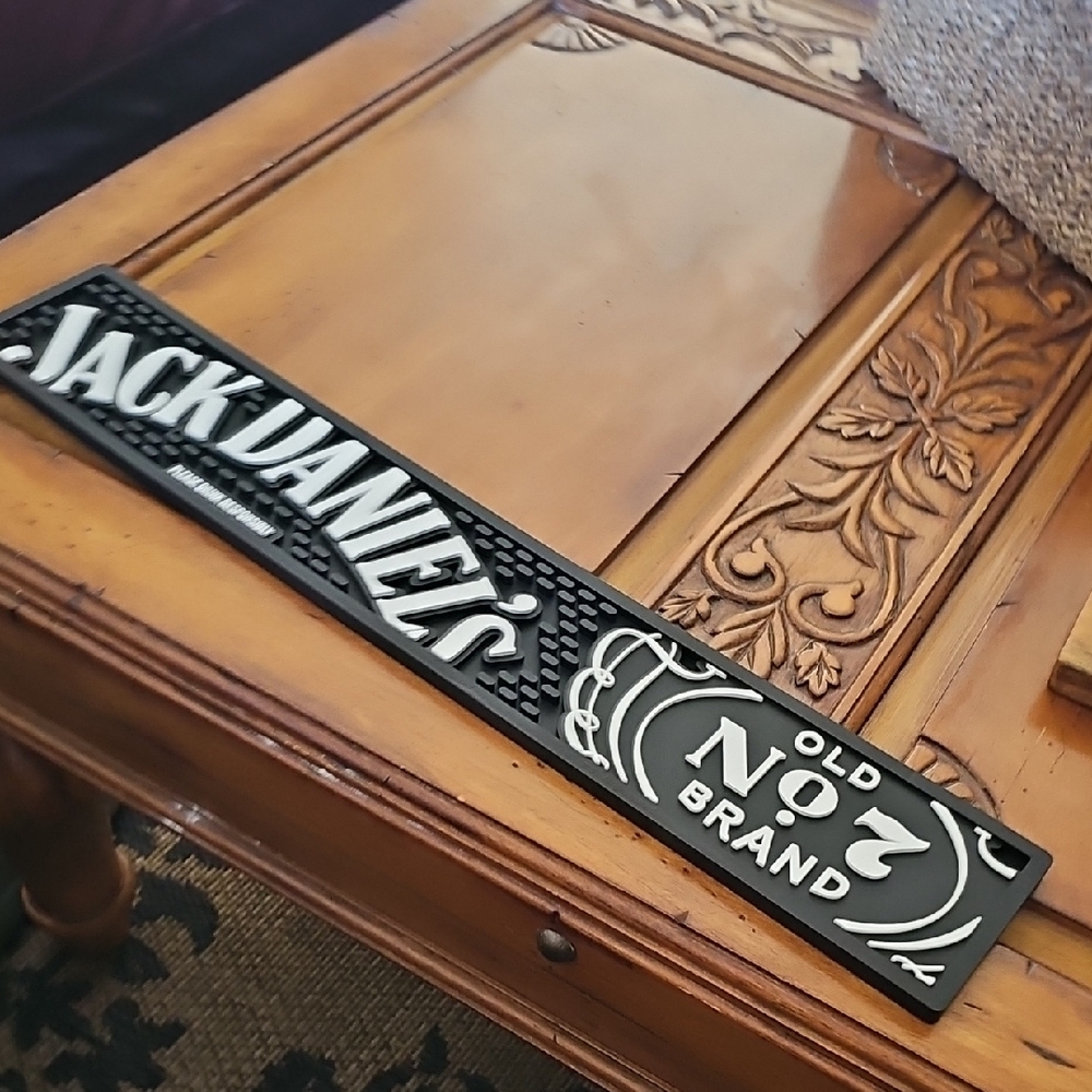Jack Daniel's Bar Mat Black